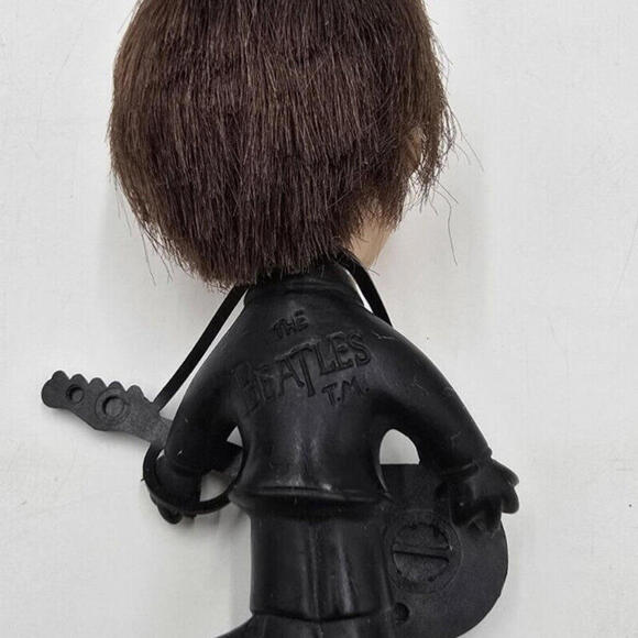 1964 Beatles Figurines with Instruments Remco Nems 4.5" Lot of 3 - Picture 12 of 15